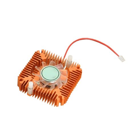 Garneck Silent GPU Fan Cooler Replacement Video Card Air Cooling Device with Bearing and Anodized Aluminum Heat Sink for Computer Graphics Cards in Saudi Arabia