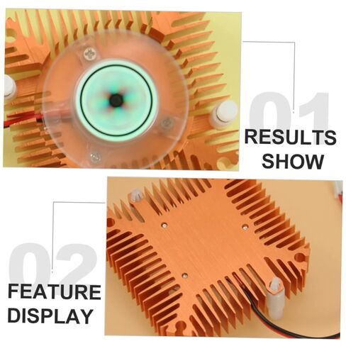 Garneck Silent GPU Fan Cooler Replacement Video Card Air Cooling Device with Bearing and Anodized Aluminum Heat Sink for Computer Graphics Cards in Saudi Arabia