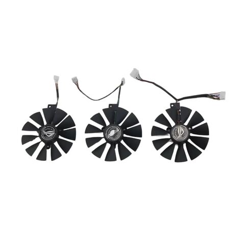 88mm GPU Cooling Fans T129215SH T129215SL Replacement for ASUS ROG Strix RTX2060 2060S 2070 2070S Gaming Graphic Card in Saudi Arabia
