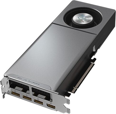 بطاقة رسومات GIGABYTE Radeon™ AI PRO R9700 AI TOP 32G، نظام تبريد بمروحة توربو، 32 جيجابايت GDDR6، بطاقة فيديو GV-R9700AI TOP-32GD in Saudi Arabia