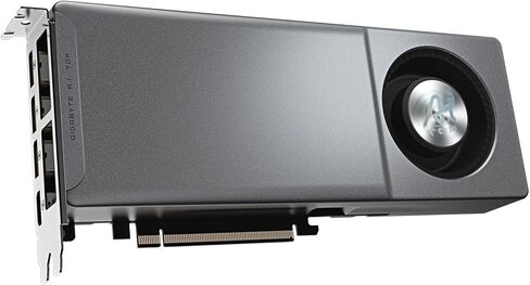 بطاقة رسومات GIGABYTE Radeon™ AI PRO R9700 AI TOP 32G، نظام تبريد بمروحة توربو، 32 جيجابايت GDDR6، بطاقة فيديو GV-R9700AI TOP-32GD in Saudi Arabia