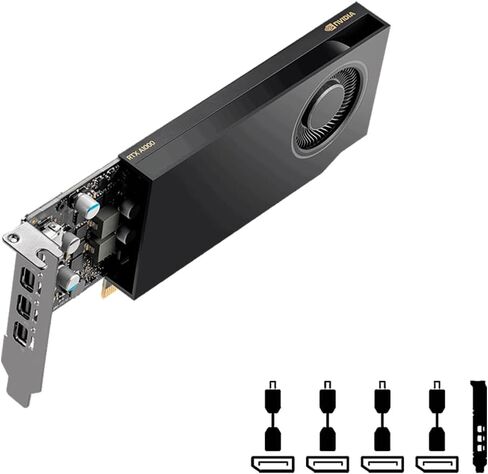 PNY NVIDIA RTX™ A1000 8GB GDDR6 (VCNRTXA1000ATX-PB) in Saudi Arabia