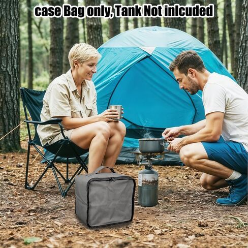 Camping Storage Bag, Gas Tank Organizer Bag for Camping, RV Trips & Outdoor Barbecues,Grey in Saudi Arabia