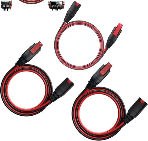 (3 عبوات) كابل تمديد GC004 X-Connect متوافق مع ملحق شاحن البطارية NOCO، لكابل شحن البطاريات الذكية Genius in Kuwait