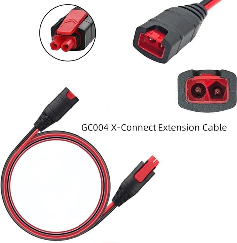 (3 عبوات) كابل تمديد GC004 X-Connect متوافق مع ملحق شاحن البطارية NOCO، لكابل شحن البطاريات الذكية Genius in Kuwait