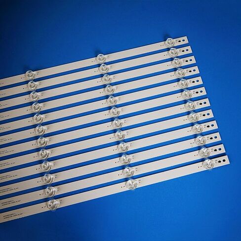 12 Pieces LED Backlight Strips for Vizio 65''TV M65Q6-J09 V655-H19 JL.D65051330-202DS-M V04 6C01B001SQ000 JL.D65051330-202GS-M V0 V650DJB-203 V650DJB-E03 LBM650M0501-JG-2 in Saudi Arabia