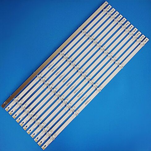 12 Pieces LED Backlight Strips for Vizio 65''TV M65Q6-J09 V655-H19 JL.D65051330-202DS-M V04 6C01B001SQ000 JL.D65051330-202GS-M V0 V650DJB-203 V650DJB-E03 LBM650M0501-JG-2 in Saudi Arabia