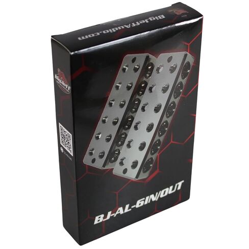 Big Jeff Audio 1/0 GA ألومنيوم 6 بوصات - 6 كتل توزيع للطاقة/الأرض in Kuwait