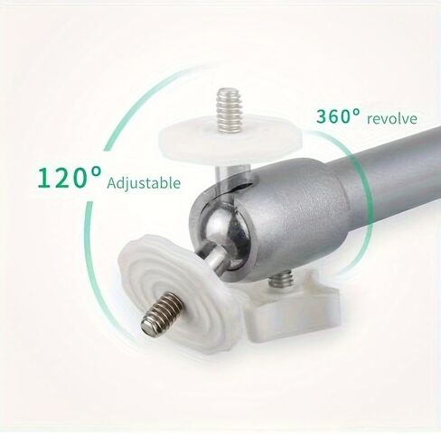 Portable Projector Bracket 360° Rotatable Ceiling Wall Mount Beamer Holder Aluminium compatable for HY300 HY320 Beam Projector in Saudi Arabia