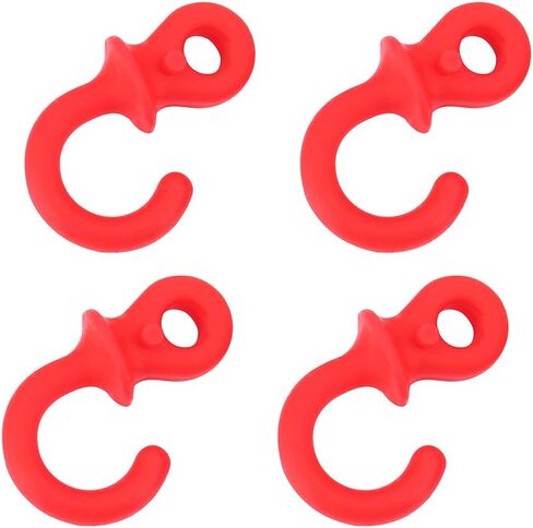 VGEBY1 Bowstring Stabilizer Bow String Stabilizer, 4Pcs Monkey Tail Type Rubber Compound Bow String Shock Absorber(Red) in Saudi Arabia