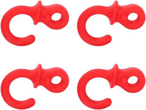 VGEBY1 Bowstring Stabilizer Bow String Stabilizer, 4Pcs Monkey Tail Type Rubber Compound Bow String Shock Absorber(Red) in Saudi Arabia
