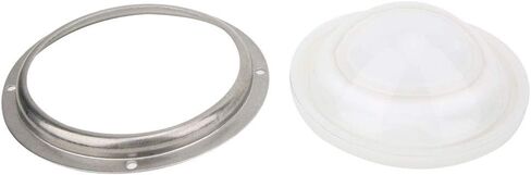 100mm 60° LED Lens High Power LED Glass Lens Rubber Circle Fixed Bracket for Spotlight Car Light DIY Projector Light in Saudi Arabia