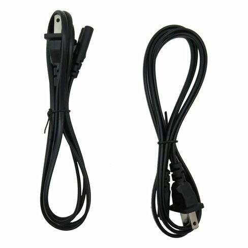 USonline911 2 pcs Premium Quality AC Power Cord Cable Replacement for Playstation 4 & PS3 (Slim/Super Slim) in Saudi Arabia