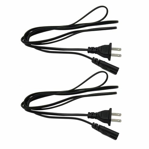 USonline911 2 pcs Premium Quality AC Power Cord Cable Replacement for Playstation 4 & PS3 (Slim/Super Slim) in Saudi Arabia