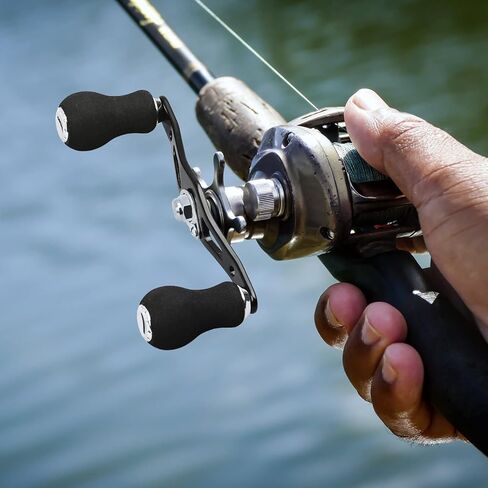 Fishing Reel Handle, Replacement Fishing Baitcast Reel Handle Rocker with EVA Grip for Abu Garcia Daiwa Baitcasting Reel in Saudi Arabia