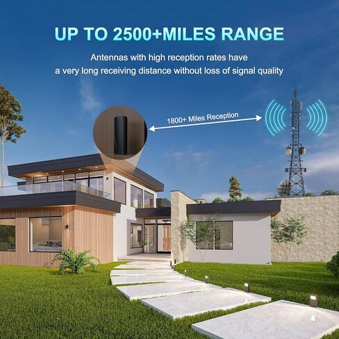 TV Antenna, Digital Indoor HD Antennas, Outdoor Antenna with Hooks Digital Antenna for Smart tv Indoor/Outdoor Antenna Supports 4K 8K 1080p in Saudi Arabia