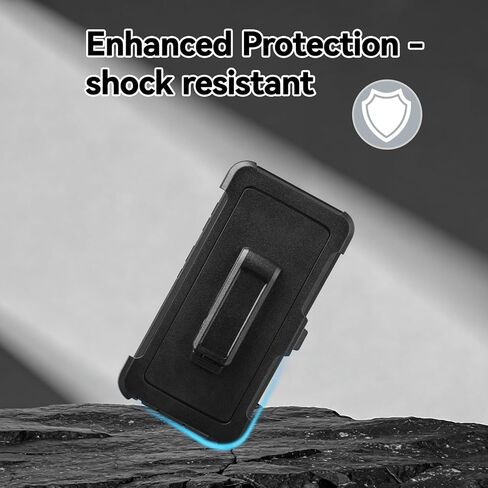 TERPINK عبوتان من مشبك الحزام المتوافق مع حافظة Samsung Galaxy S26 Ultra Otterbox Defender، حافظة واقية وحافظة، حامل دوار 360 درجة بدون استخدام اليدين (مشبك الحزام فقط، الحافظة غير متضمنة) in Kuwait