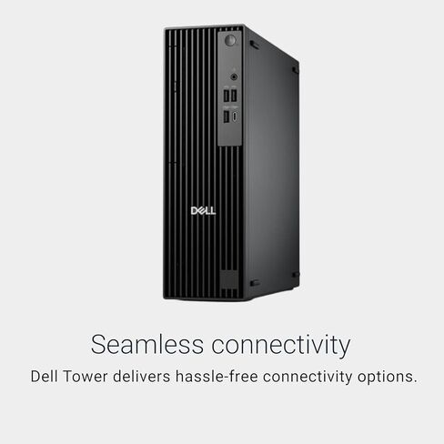 كمبيوتر مكتبي للأعمال Dell Pro Slim QCS1250، إصدار OptiPlex جديد، Intel Core i7-14700 (20 نواة، 28 خيط)، ذاكرة وصول عشوائي DDR5 سعة 16 جيجابايت، محرك أقراص PCIe SSD بسعة 512 جيجابايت، تصميم فائق الهدوء، دعم شاشة 4K مزدوجة، USB-C، Windows 11 in Saudi Arabia
