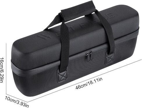 Ebike Battery Bag Dual Zipper Hard Shell 1680PU+EVA Waterproof Shock & Drop Protection Lightweight Shoulder Strap Case for Batteries, Lipo Cells & Daily Essentials Bike Accessory​ in Saudi Arabia