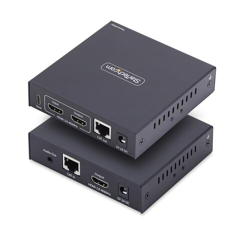 StarTech.com HDMI KVM Extender Over IP Network, 4K 60Hz, Driverless, HDMI and USB Over Ethernet/CAT6 (up to 330ft/100m), AVoIP, Tx/Rx Kit in Saudi Arabia