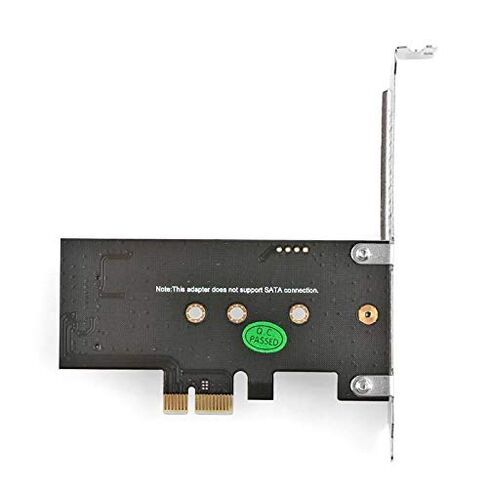 Phoncoo PCI-E PCI Express 3.0 X1 to NVME M.2 M Key NGFF SSD pcie M2 Riser Card Adapter and Low Profile Brack in Saudi Arabia