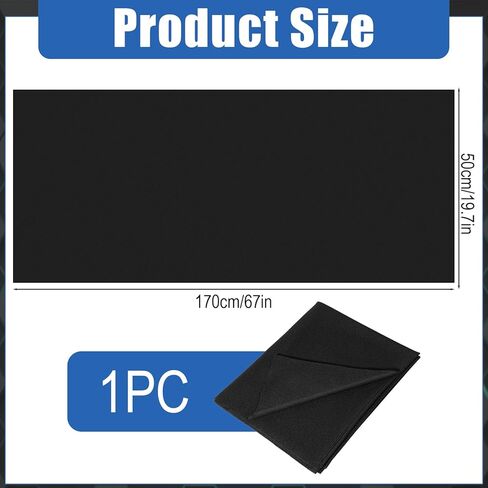 Speaker Grill Cloth 67"x19.7" Black Speaker Fabric Cover Breathable Dustproof Subwoofer Stereo Fabric Replacement for Home Speakers Stage Audio Speakers Custom Cabinets in Saudi Arabia