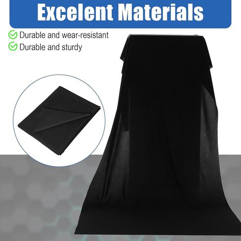 Speaker Grill Cloth 67"x19.7" Black Speaker Fabric Cover Breathable Dustproof Subwoofer Stereo Fabric Replacement for Home Speakers Stage Audio Speakers Custom Cabinets in Saudi Arabia
