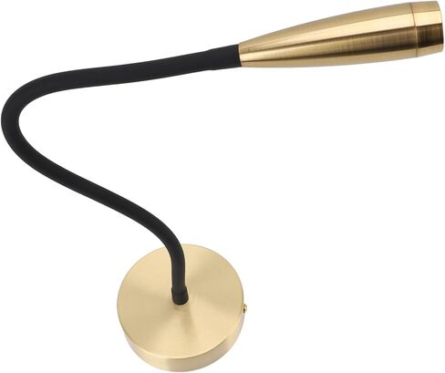 Haofy Gooseneck Wall Mount Lamp, Aluminum Construction, Flexible 360 Degree Adjustable Reading Light for Bedside and Desk in Saudi Arabia