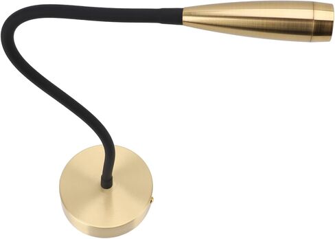 Haofy Gooseneck Wall Mount Lamp, Aluminum Construction, Flexible 360 Degree Adjustable Reading Light for Bedside and Desk in Saudi Arabia