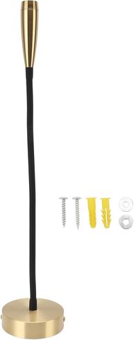 Haofy Gooseneck Wall Mount Lamp, Aluminum Construction, Flexible 360 Degree Adjustable Reading Light for Bedside and Desk in Saudi Arabia