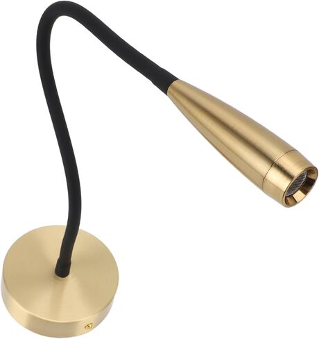 Haofy Gooseneck Wall Mount Lamp, Aluminum Construction, Flexible 360 Degree Adjustable Reading Light for Bedside and Desk in Saudi Arabia