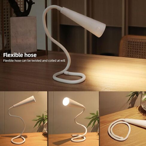 RiToEasysports LED Reading Light, Reading Night Light Portable Brightness Adjustable 3 Lighting Color Type C Rechargeable for Home Bed Hiking Camping in Saudi Arabia