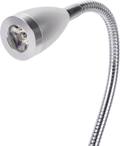 Wall Mount LED Reading Lights, Flexible Gooseneck Light, 360 Rotatable Head 3W Warm White 3000K Non Flicker Lighting with Built in Switch & Complete Installation Accessories, (US Plug) in Saudi Arabia