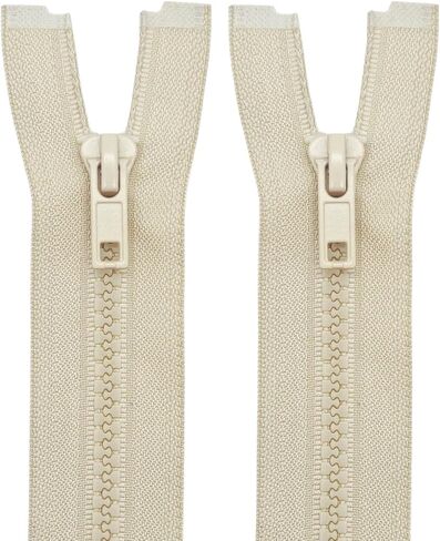 MebuZip 2PCS #5 28 بوصة سترة فصل السوستة الراتنج سحاب مصبوب البلاستيك السوستة السائبة لخياطة معطف سترات الملابس (الأزرق الداكن) in Saudi Arabia