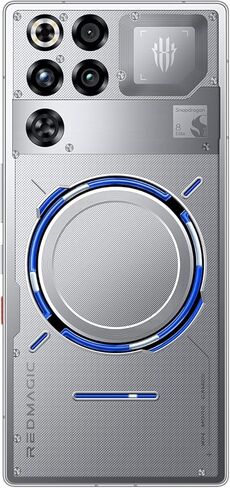 REDMAGIC 11 Pro Gaming Phone, 144Hz 5G Android Smartphone, 16GB RAM + 512GB ROM, Snapdragon 8 Elite Gen 5, 6.85 Inch 1.5K Full Screen Cell Phone, 50MP Camera, 80W Charger,Silver in Saudi Arabia