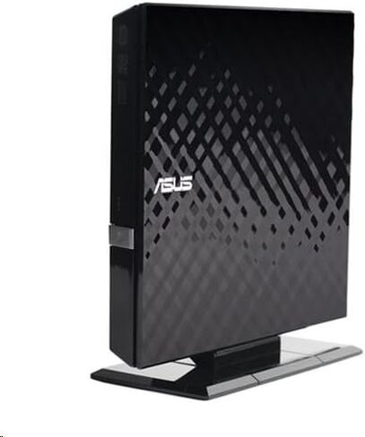 Asus Storage SDRW-08D2S-U/BLK/G/AS Slim DVDRW 8X USB أسود للبيع بالتجزئة in Saudi Arabia