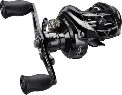 Piscifun Torrent Lite Ultra-Light Baitcasting Reel, 5.5 oz Carbon Body, 7.1:1 Gear Ratio, Low Profile 40mm Design, Smooth & Easy Control Fishing Reel for Bass, Creeks & Freshwater in Saudi Arabia