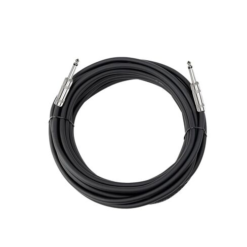 50ft 12AWG Speaker Cable 1/4" TS to 1/4" [True OFC Pure Copper, NOT CCA] Heavy Duty Flexible Audio Wire for Church PA System, DJ Amp & Stage Monitor - VDE Gold Plated Connector (1 Pack) in Saudi Arabia