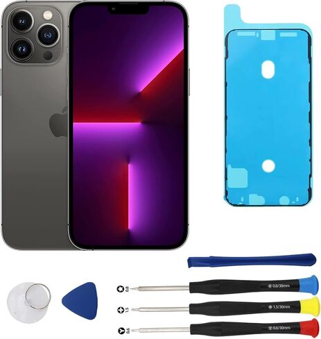 Back Glass Replacement Kit with Tools for iPhone 13 Pro Max,Rear Cover Glass Repair Set Compatible with iPhone 13 Pro Max (Gold) in Saudi Arabia
