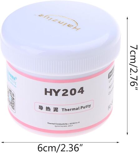 المعجون الحراري HY234 لبطاقة الرسومات GPU، استبدال الوسادة الحرارية من السيليكون بأداء سمك غير موصل in Kuwait