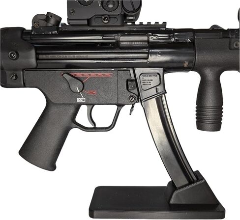 Hammy3DPrints Display Stand for HK MP5 9mm Metal Curved Mag | Rifle Holder Storage Rack in Saudi Arabia