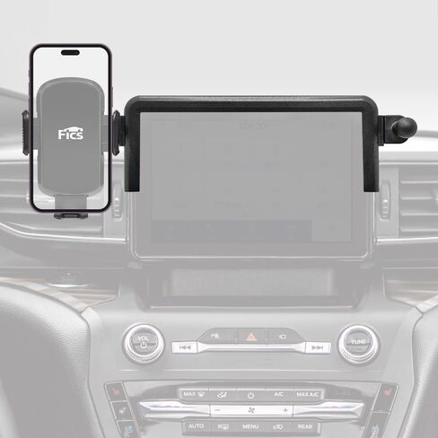FICS Car Phone Holder for Ford Explorer 2020–2024 (6th Gen) — Custom-Fit Center Display Mount for 8-Inch Screen Only, No Adhesive Installation in Saudi Arabia