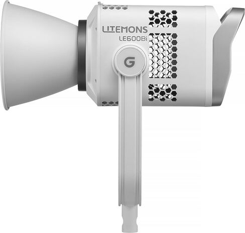 Godox Litemons 620W ثنائي اللون LED Monolight (أبيض)، 2800–6500K، CRI/TLCI 98، NFC والتحكم في التطبيقات، DMX، حامل Bowens، يتضمن عاكس (LE600BiBLK) in Kuwait