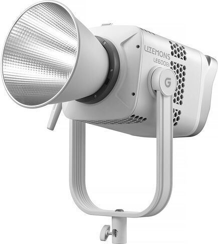 Godox Litemons 620W ثنائي اللون LED Monolight (أبيض)، 2800–6500K، CRI/TLCI 98، NFC والتحكم في التطبيقات، DMX، حامل Bowens، يتضمن عاكس (LE600BiBLK) in Kuwait
