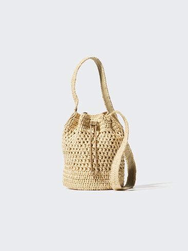 Uniqlo Crochet Drawstring Bag in Saudi Arabia