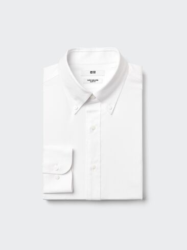 Uniqlo Super Non-Iron Slim Shirt | Button Down Collar in Saudi Arabia