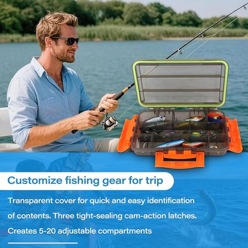 Fishing Tackle Box with Fishing Lures,72Pcs Trout Fishing Lures Kit-Pliers,Spinnerbaits,Hooks,Fishing Swivel,Saltwater &Freshwater Fishing Gear and Equipment,Fishing Gifts for Men in Saudi Arabia