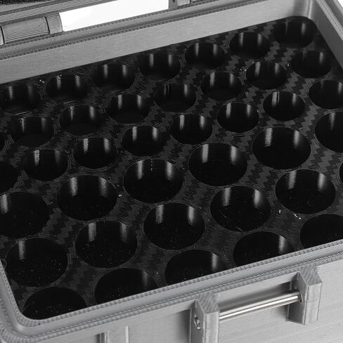 SEWACC Battery Organizer Storage Box for Aa and AAA, Sturdy Plastic Waterproof Multi-Slot Battery Holder Case for Portable Home, Outdoor and Travel Use in Saudi Arabia