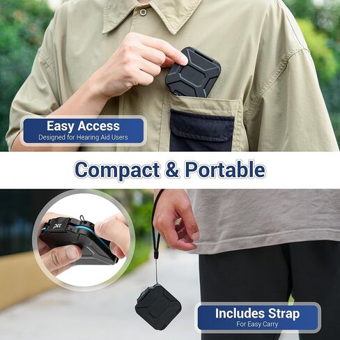 JJC Portable + Large Capacity Size 312 13 10 Hearing Aid Battery Case in Saudi Arabia