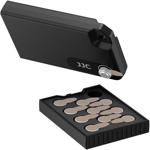 JJC Portable + Large Capacity Size 312 13 10 Hearing Aid Battery Case in Saudi Arabia
